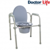 Стілець туалетний складаний сталевий Doctor Life 12627