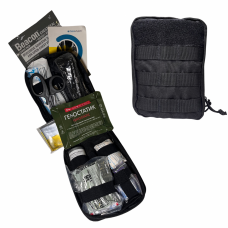 Аптечка военная тактическая Tactical aid kit (с турникетом СИЧ)