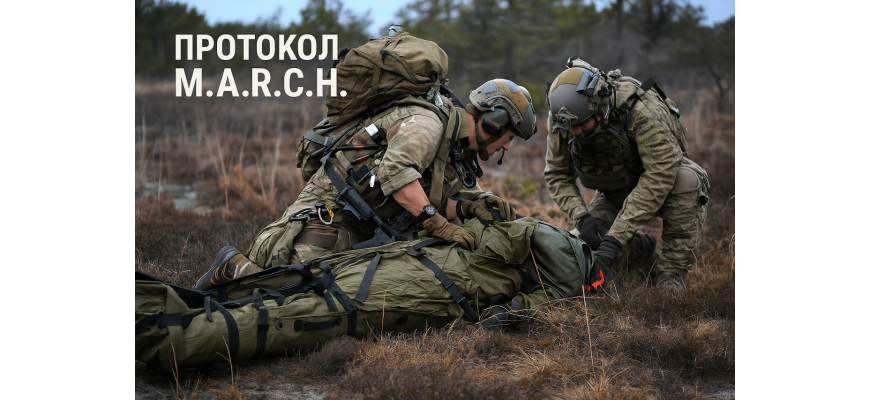 MARCH алгоритм у тактичній медицині