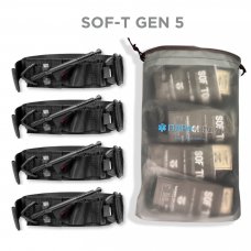 Комплект Джгут-турнікет SOF-T Gen 5 (4 шт. на всі кінцівки)