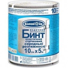 Бинт еластичний Білосніжка 10 см x5 м