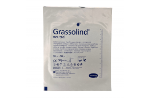 Пов’язка атравматична мазева Grassolind neutral 10см х 10см