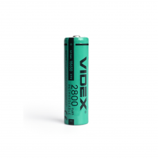 Акумулятор VIDEX літій-іонний 18650 2800mAh без захисту