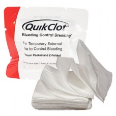 Бинт гемостатичний QuikClot Combat Gauze Z-Folded (БІЛИЙ)