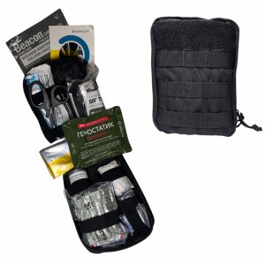 Аптечка військова тактична Tactical aid kit (з турнікетом SOF-T Gen 5)