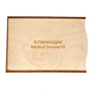 Коробка фанерна 24*17*10 з логотипом