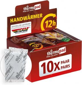Грілка самонагрівна для рук та тіла Thermopad HANDWARMER (комплект 10 штук)