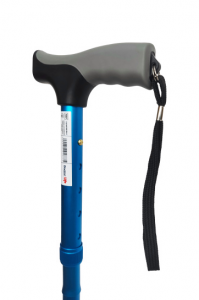 Трость алюминиевая складная телескопическая Doctor Life 11874/F/SZ-BLU синяя