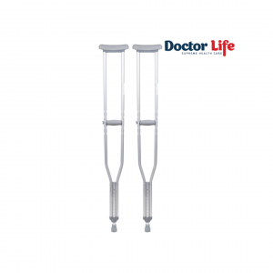 Костыли подмышечные Doctor Life алюминиевые пара H = 134-154 см