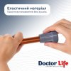 Наконечник для тростин гумовий Doctor Life сірий 22 мм 