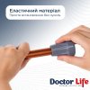 Наконечник для тростин гумовий Doctor Life сірий 16 мм