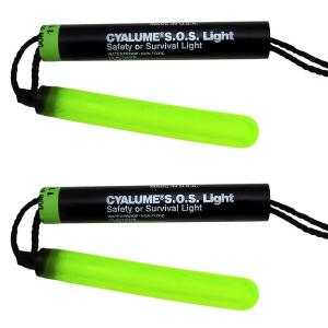 Хімічне джерело світла Cyalume S.O.S. 6" GREEN 6 годин