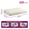 Подушка ортопедична для шиї Vitamed VISCO